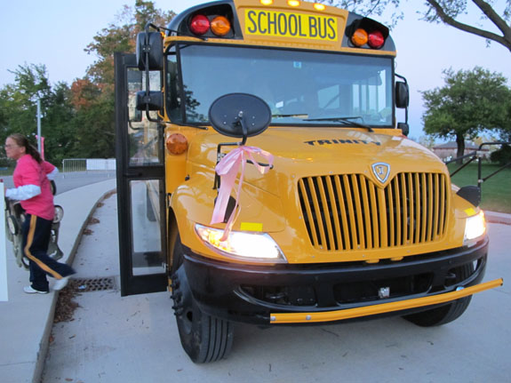 shuttle bus angle